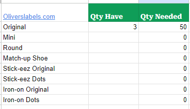 school labels calculator